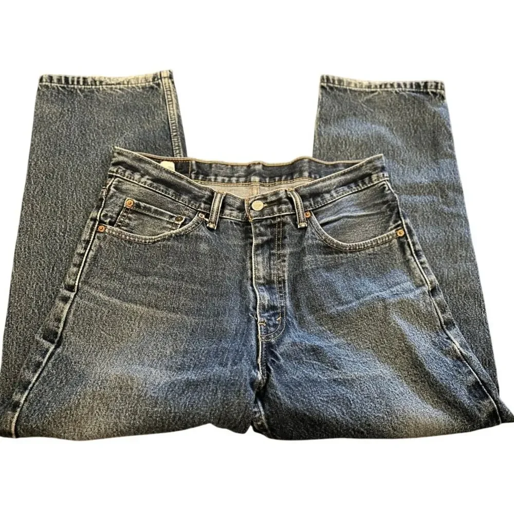 Levi's 550 Relaxed Fit Jeans, Medium Stonewash, Men's 33x32